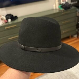 Black Wool Fedora